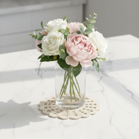 Sous-verre rond en coton fantaisie fait main de qualité supérieure, écologique et lavable, pour tasses à thé, tasses à café, poêles et sets de table