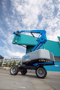 Plataforma Elevadora Telescópica S-60J en Venta en Almacén Chino, Plataforma Elevadora Telescópica de 18m Usada en Venta - Product Image 6