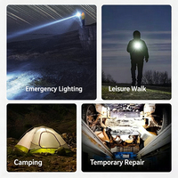 Lámpara de Trabajo Inalámbrica de 70 LED, 20V, Ajustable, Doble Tono Amarillo y Blanco, con Función de Banco de Energía y Salida USB