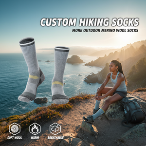 Custom Wool Work <b>Socks</b> Heavy Duty Wool <b>Running</b> <b>Socks</b> Merino Wool Ski <b>Socks</b> Wool Sports <b>Socks</b> Winter Snow - Product Image 1