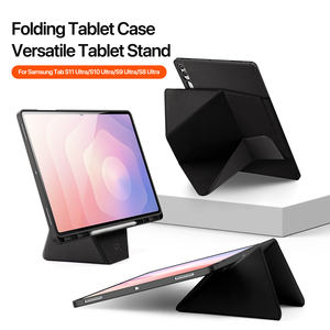 Coque de protection créative ultra fine pour tablette, support géométrique surélevé, étui anti-chute, Compatible avec <span class=keywords><strong>Samsung</strong></span> <span class=keywords><strong>Tab</strong></span> S10 S11 A11 - Product Image 4