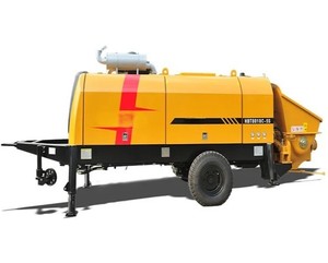 Bomba de Concreto Estacionaria de Alta Presión HBT8018C-5, Bomba de Concreto para Remolque, 85m³/h, 180kW, Válvula en S para Obras de Construcción de Edificios de Gran Altura - Product Image 3