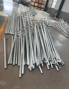 Palo telescopico della luce di strada in lega di alluminio dedicato all'industria energetica con lampada Brazo De Luminaria - Product Image 4