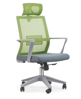 Chaise de bureau ergonomique moderne inclinable avec accoudoirs réglables, appui-tête fixe, soutien lombaire et éponge haute résilience pour bureau et télétravail