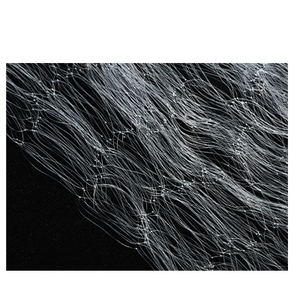 Red de Pesca de Nylon Monofilamento de Alta Calidad, de <span class=keywords><strong>Tres</strong></span> Capas, Tipo Gill Net, de Plástico PA, con Doble Nudo, Plegable, de Alta Resistencia - Product Image 4