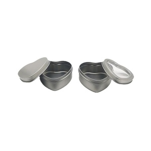 Tinplate Heart Shaped <b>Tin</b> Box Mini Candy Window Small Jewelry Gift Metal Box Offset Printing Lacquered Finish Aromatherapy - Product Image 3