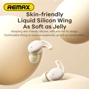 Écouteurs intra-auriculaires Remax, écouteurs sans fil Bluetooth, écouteurs TWS, casque étanche, écouteurs pour dormir sur le côté - Product Image 2