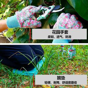 ชุดเครื่องมือทำสวน 11 ชิ้น พร้อมกระเป๋าสำหรับผู้หญิง ชุดอุปกรณ์ทำสวนกลางแจ้ง - Product Image 4