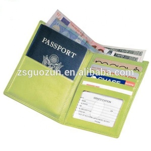 Portafoglio di viaggio Del Sacchetto Del Passaporto ID Contanti Della Carta di Credito Del Raccoglitore della borsa Documento di Viaggio Holder/Su Misura caso di cuoio dell'unità di elaborazione del passaporto - Product Image 2