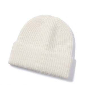 Berretto in maglia <span class=keywords><strong>a</strong></span> coste caldo e morbido, 100% cotone, per tutti - Product Image 4