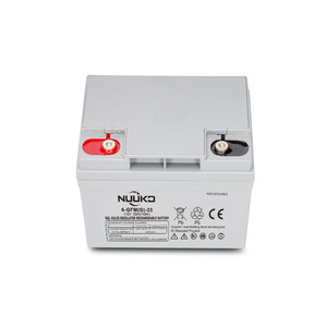 อุปกรณ์จ่ายไฟแบตเตอรี่กรดตะกั่ว NUUKO 12v 33Ah แบตเตอรี่กรดตะกั่วแบบชาร์จได้ - Product Image 6