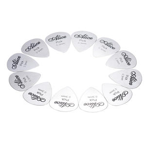 أليس AP-12S 12 قطعة/عبوة 0.3 مم ملاقط جيتار معدنية من الفولاذ المقاوم للصدأ - Product Image 6