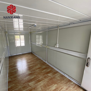 Conteneur <span class=keywords><strong>mobile</strong></span> pliable en acier préfabriqué de 20 pieds à faible coût, pour hôpital, maison, ou espace de vie portable avec toilettes pour usage domestique - Product Image 3