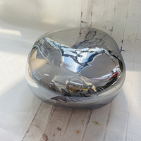 Abat-jour en verre personnalisé antique gros couvercle en verre rond irrégulier avec vis G9 divers styles chinois français