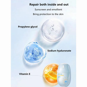 Best Natural Hydrating <strong>Sunscreen</strong> Lotion Private Label Cosmetic Sun Screen for Face Long Wear Custom <strong>Whitening</strong> Spf 50 <strong>Sunscreen</strong> - Product Image 4
