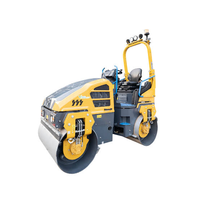 Rouleau vibratoire à double tambour XD120, diamètre du tambour 720 mm, capacité de montée de 30 %, machine de compactage de sol et d'asphalte