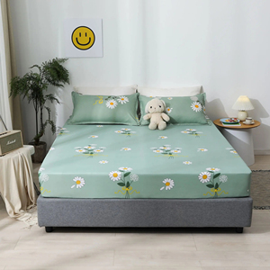 Drap-housse le plus vendu, respirant, toutes saisons, style moderne, drap-housse pour adultes, 100% coton, draps-housses pour usage domestique - Product Image 3