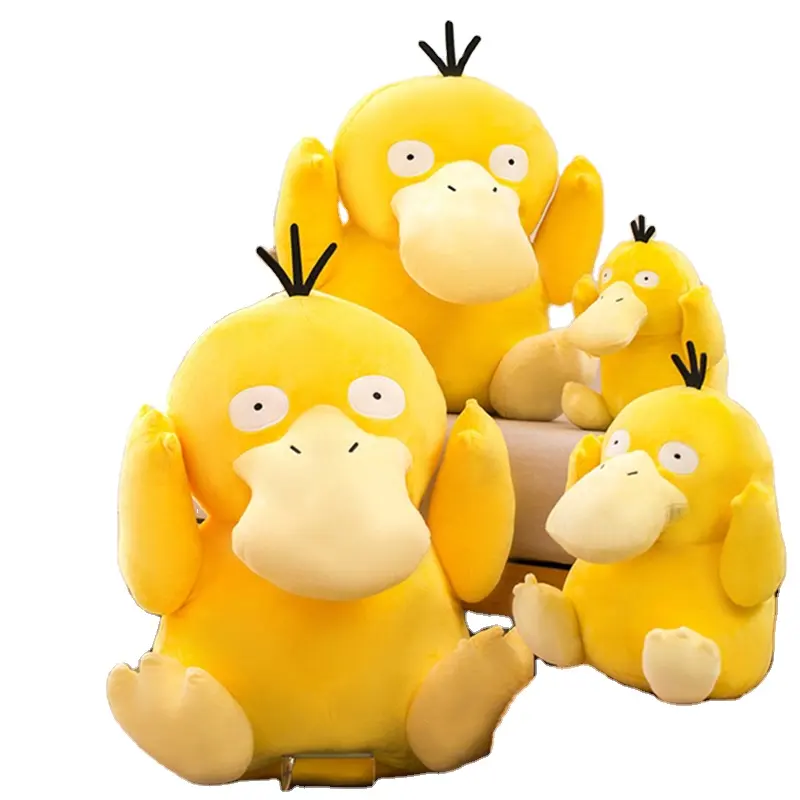 كبير حجم Psyduck ألعاب من نسيج مخملي أنيمي بطة محشوة دمية وسادة هدية عيد ميلاد هدية