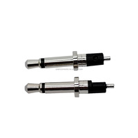 Prise audio TS 2,5 mm 2 pôles Swan avec contacts en laiton et boîtier, 12 V 1 A, pour prise casque