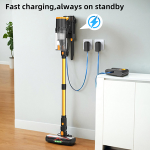 Aspirateur sans fil, 550W/45Kpa, avec écran tactile, autonomie de 55 minutes, aspirateurs sans fil pour la maison, aspirateur rechargeable - Product Image 1