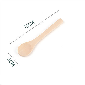 Bambus Thìa Gỗ Trộn Mật Ong Với Tay Cầm Dài Nhà Bếp Mini Khắc Tùy Chỉnh Bền Sinh Thái Phân Hủy Được Dùng Để Pha Trà Mật Ong - Product Image 3