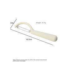 Éplucheur de légumes en acier inoxydable 3 en 1-Éplucheur de cuisine polyvalent avec 3 lames
