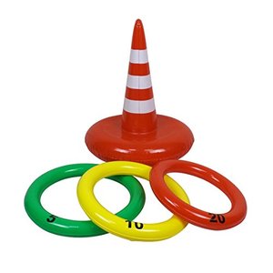 <span class=keywords><strong>Amazon</strong></span> special offer cone traffic inflatable inflatable ring rings set for kids - Product Image 3