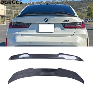 Aileron arrière en fibre de carbone style nid d'abeille non perforé PSM pour Série 3 G20 G28 & M3 G80 2018-2023 - Product Image 1