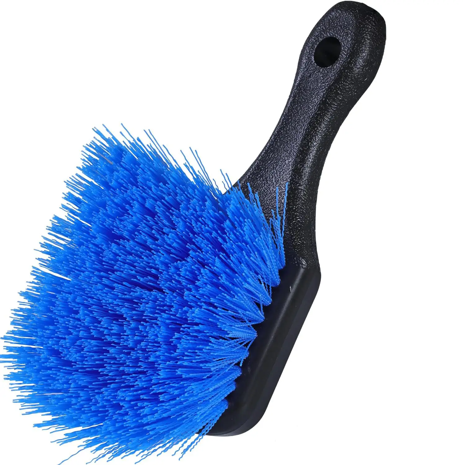 Plus Detailing Brush Short Handle Soft Bristle Car Wash Brush for Car Rim