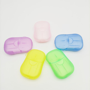 Bolsillo portátil Mini Disolución Lavado de <span class=keywords><strong>manos</strong></span> Jabón desechable Papel Lavado de <span class=keywords><strong>manos</strong></span> Suministros de viaje ecológicos - Product Image 6