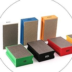 95*60mm Diamond Hand polier pad, ergonomisches Design für perfekte Kontrolle auf Stein und Beton - Product Image 3