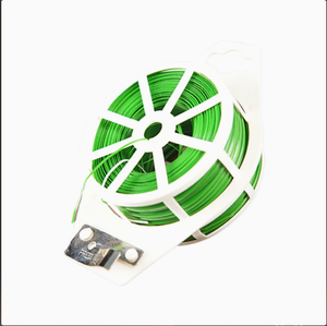 ลวดมัดต้นไม้เคลือบพลาสติกสีเขียวสำหรับงานสวน - Product Image 1