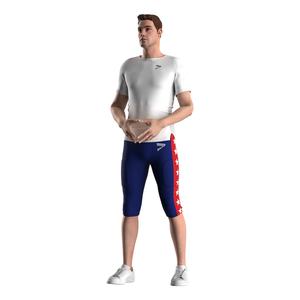 Maillot de compression de football américain à séchage rapide en tissu élastique, ajustement personnalisé pour les joueurs de ligue et les séances d'entraînement - Product Image 6