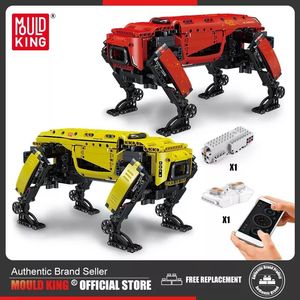 Khuôn Vua 15067S Ứng Dụng Điều Khiển Màu Đỏ Robot Con Chó Điện Động Lực Xây Dựng Khối 15075 Moc Đặt Trẻ Em Tự Làm Lắp Ráp Gạch Quà Tặng - Product Image 6