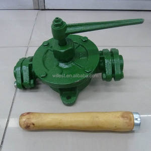 مضخة توصيل زيت ديزل من الحديد الزهر من المصنع Hutz "مضخة يدوية نصف دوارة مضخة يدوية بجناح يدوي للعمل المزدوج ODP19K01 K1 - Product Image 3