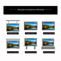 Jode Kapalı Alan P2mm LED Video Duvarı, Araba Galerisi 4S Mağazası Otomotiv Reklam Panosu HD Ekran Dijital Tabela Paneli