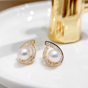 ต่างหูเงินแท้ S925 รุ่น 22667 ประดับด้วยลูกปัดมุกทรงกลมขนาด 11-12 มม. สำหรับงาน DIY พร้อมถาดเปล่ารูปปลาดาว ลูกปัดทรงกลมขนาด 11-12 มม. - Product Image 3