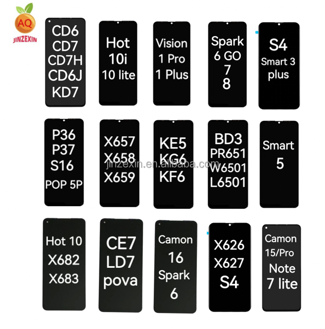 Mobile Phone LCD for Tecno CD6 CD7 Display Touch Screen Replacement for Tecno KD7 CD6J CD6S KD7S KD7H LCD