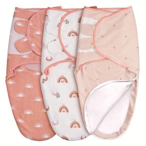 Soft MaterialBaby <b>Swaddle</b> <b>Blanket</b> <b>Newborn</b> Adjustable <b>Swaddles</b> 2-Way Zipper Sleep Sack - Product Image 2