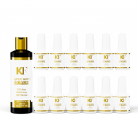 Kit de gel de base en caoutchouc de qualité professionnelle et de top coat trempé, haute brillance, anti-rayures, longue tenue