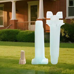 DaringFish JW Connecteur étanche en plastique pour tuyau d'irrigation <span class=keywords><strong>goutte</strong></span> <span class=keywords><strong>à</strong></span> <span class=keywords><strong>goutte</strong></span> Utilisation en extérieur pour ferme et jardin Protège les systèmes solénoïdes - Product Image 6