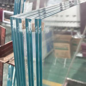 Verre trempé bleu teinté haute résistance pour mur-rideau de bâtiment, revêtement de façade extérieure, hôpital, hôtel, <span class=keywords><strong>garantie</strong></span> 1 an - Product Image 2