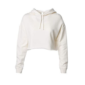 Sweats à capuche et sweat-shirts d'entraînement personnalisés en coton biologique pour femmes Gym Crop Top Oversize Sweat à capuche pour femmes - Product Image 3