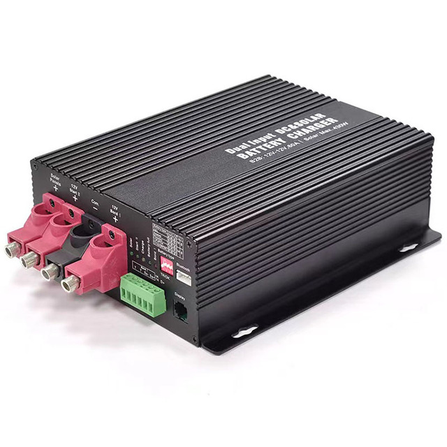 Solar to Battery New Design 12v to 12v 60amp Dc to Dc Charger 60a  Lithium Iron Battery Charger for RV