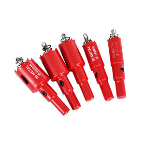 Broca de sierra perforadora de acero al carbono de 15-25 mm, bimetálica, para aluminio, hierro, acero inoxidable, bricolaje, madera - Product Image 1