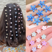10 pièces Super fée cheveux griffe Clips femmes Rose métal Mini mignon pinces à cheveux filles exquis Mini griffe Clips outils de coiffure