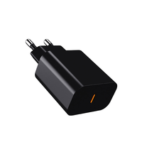Chargeur USB-C unique 35W GaN avec prise EU |   Chargeur rapide compact certifié PD 3.0 CE RoHS avec protection OTP/OVP pour écouteurs et PC