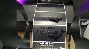 Alta Velocidad de rollo a rollo de papel de aluminio impresora uv impresora de etiquetas - Product Image 6