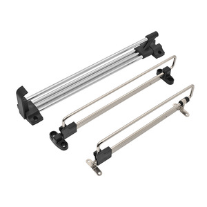 Poluoni Top Mounted Telescopic <b>Clothes</b> Rack With Hangers For Closet Storage Organizer - Product Image 5