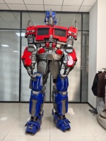 Disfraz de Robot Optimus Prime de Alta Calidad Personalizado al por Mayor para Hombres Adultos, Realista y Usable, de Seda/Algodón, para Actuaciones